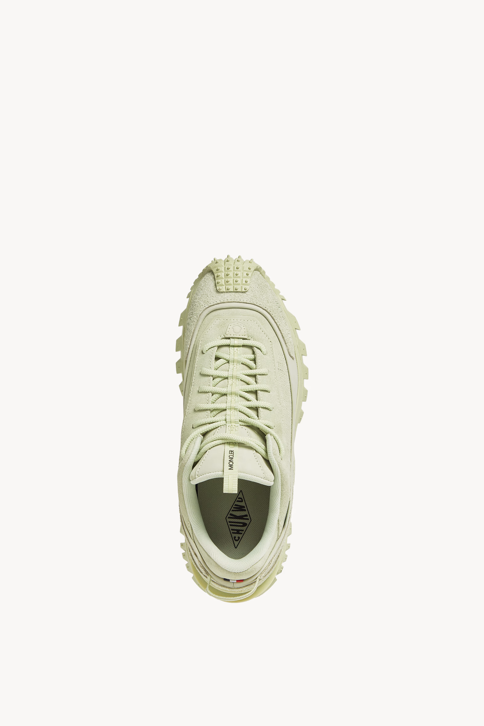 Sneakers Trailgrip Momint en nubuck et daim Hommes Vert Menthe Moncler 5